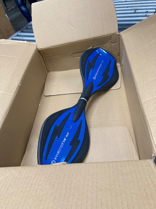 View 2 of **It is used; it is unknown if any parts are missing or if it works 100%.****Razor RipStik Ripster Caster Board - Blue - FFP , 9 inch