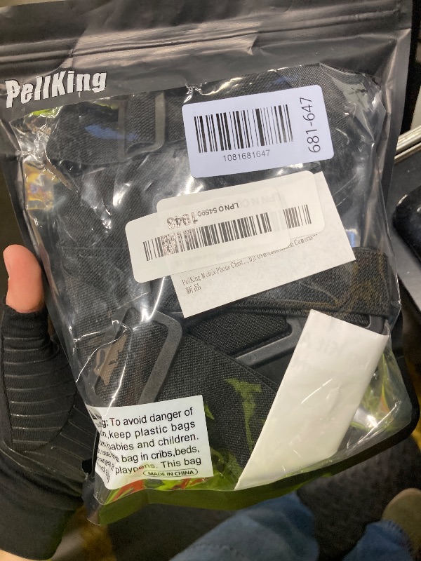 Photo 1 of ***MISSING PARTS***PellKing Mobile Phone Chest Strap Harness Mount Head Strap Holder Kit for POV/VLOG,Cell Phone Clip Compatible with iPhone,Samsung,GoPro Hero 9, 8,7, 6, 5, 4, 3,2, 1,AKASO,DJI Osmo,and Action Cameras…