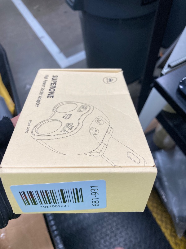 Photo 1 of [2026 Upgraded] Cigarette Lighter Splitter, SUPERONE 180W 2-Socket Cigarette Lighter Adapter with Dual QC3.0 and 20W PD USB C Car Charger Splitter for GPS/Dash Cam/Laptop/iPad/iPhone 17/16/15/14/13/12