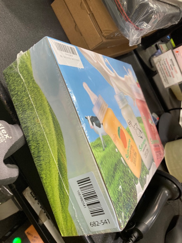 Photo 1 of *FACTORY SEALED* 280ml Yogurt Drink Reusable Glass Bottle, 3-Pack Mixed Flavors Drinkable Yogurt - Fun Gift Box, Birthday & Holiday Present.