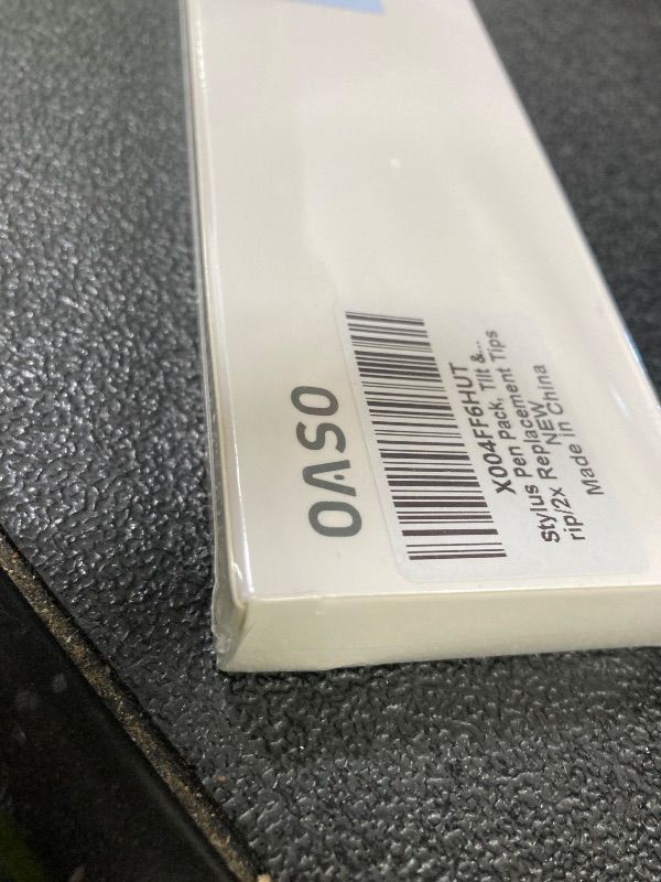Photo 1 of ***FACTORY SEALED***OASO Stylus Pen, Tilt Drawing Palm Rejection Stylus Pencil for Apple iPad 6/7/8/9/10, Mini 5/6, Air 3/4/5, Pro 11''/12.9'', M2/M3/M4/M5, Include Pencil Grip & Extra Tips & Universal Stylus (White)***FACTORY SEALED***