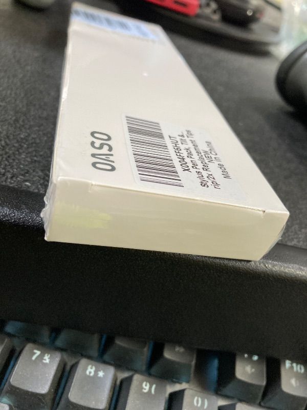 Photo 1 of ***FACTORY SEALED***OASO Stylus Pen, Tilt Drawing Palm Rejection Stylus Pencil for Apple iPad 6/7/8/9/10, Mini 5/6, Air 3/4/5, Pro 11''/12.9'', M2/M3/M4/M5, Include Pencil Grip & Extra Tips & Universal Stylus (White)***FACTORY SEALED***