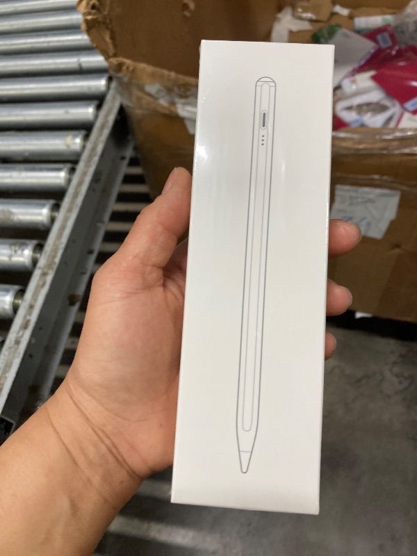 Photo 1 of ***FACTORY SEALED***OASO Stylus Pen, Tilt Drawing Palm Rejection Stylus Pencil for Apple iPad 6/7/8/9/10, Mini 5/6, Air 3/4/5, Pro 11''/12.9'', M2/M3/M4/M5, Include Pencil Grip & Extra Tips & Universal Stylus (White)***FACTORY SEALED***
