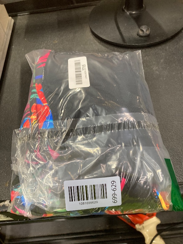 Photo 1 of ***SHORTS ARE MISSING***Daci Plus Size Tankini Swimsuit for Women - Two Piece Tummy Control Bathing Suit Tankini Top with Two Pockets Shorts Colorful Leaves 22 Plus***SHORTS ARE MISSING***