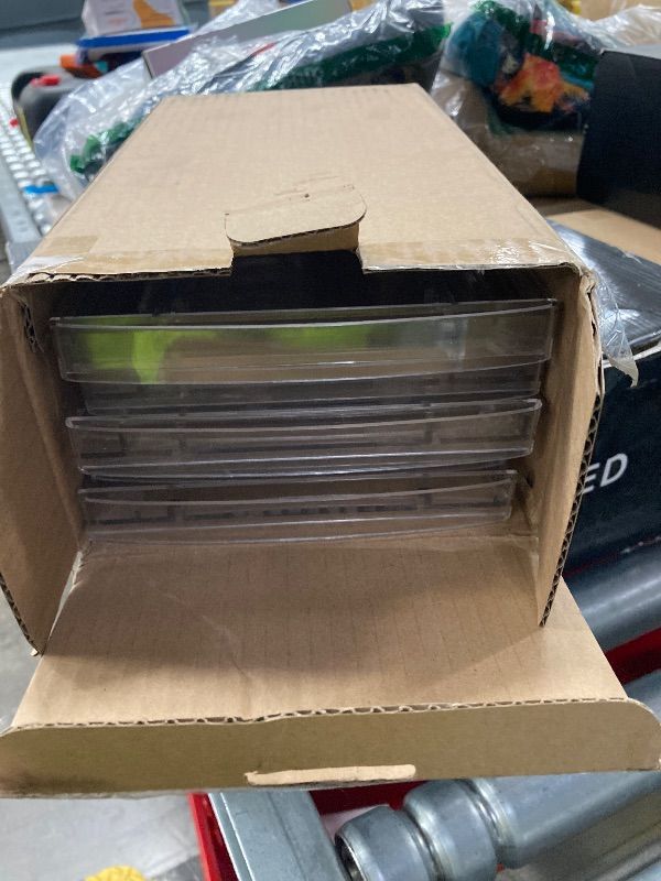 Photo 1 of ***12"-20"***SPEREELER 5 Pack 6" High Adjustable Drawer Dividers for Clothes,Expandable From 12-20" Clear Drawer Organizers, PC Plastic Separators for Dresser/Bedroom/Bathroom/Kitchen/Office Storage***12"-20"***
