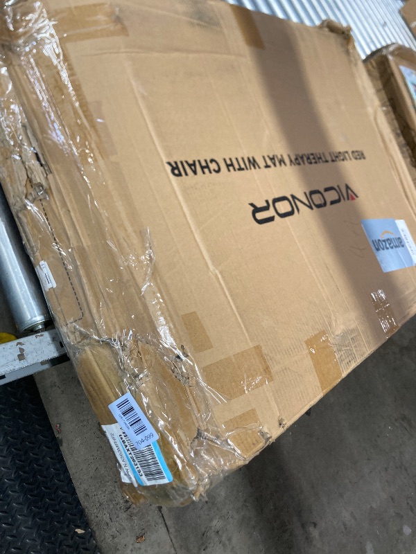 Photo 1 of ***MISSING REMOTE & CORD NOT INCLUDED*** Red Light Therapy Mat with Lounge Chair, Infrared Light Therapy 660nm 850nm Full Body Blanket + Folding Reclining, 90°~170° Red Light Folding Chair, for Pain Relief, Outside, Nap. Support 440 LBS