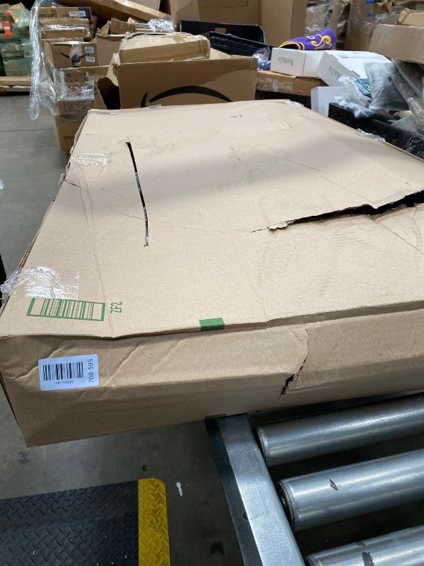 Photo 1 of **NOT IN ORIGINAL BOX***SHLAND Box Springs King Size 9 Inch High Profile Box Spring Strong Metal Frame Mattress Foundation with Fabric Cover, Easy Assembly