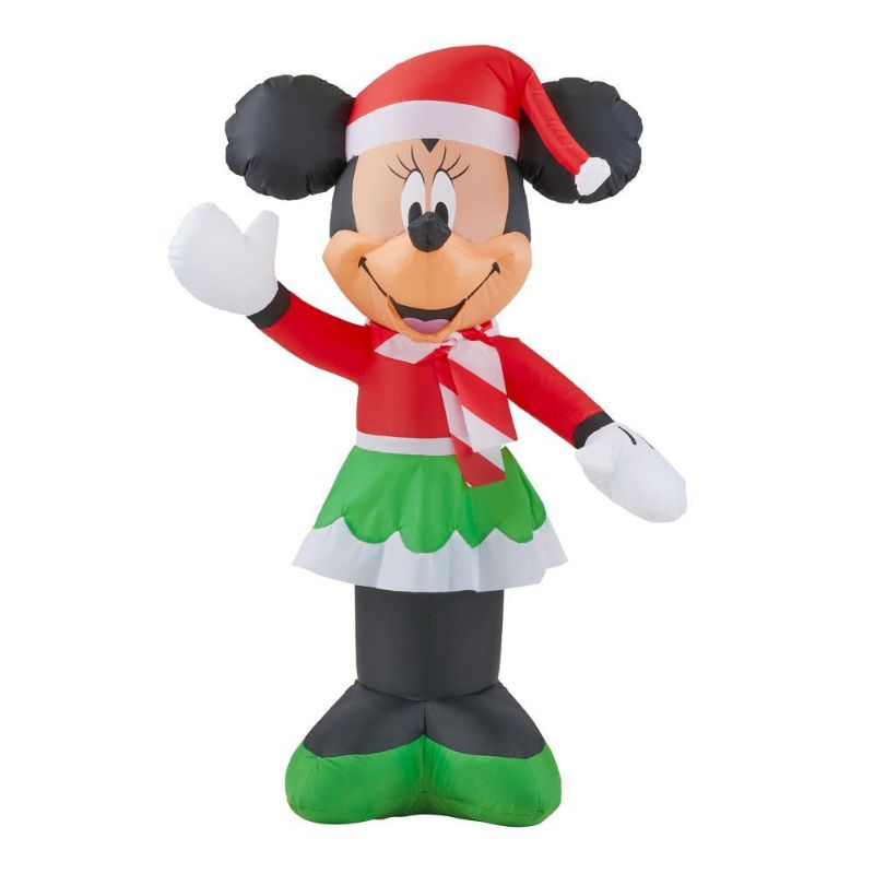 Photo 1 of ***No charger***DISNEY 3.5 Ft. Inflatable Minnie Mouse in Holiday Outfit***No charger***