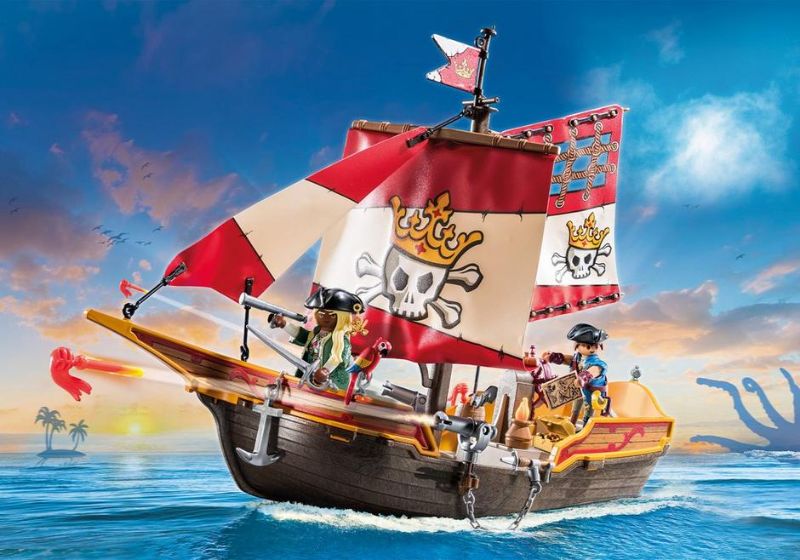 Photo 1 of **BOX DAMAGE**Playmobil Pirate Ship
