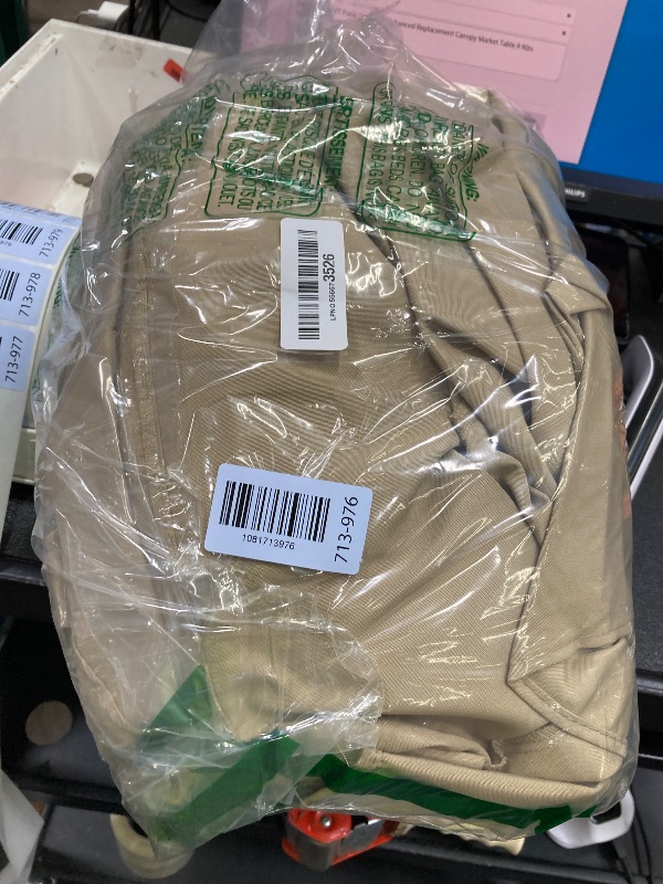 Photo 1 of ***only Replacement*** ontheway 11FT Patio Umbrella Enhanced Replacement Canopy Market Table 8 Ribs Umbrella Canopy (Beige, 11FT)