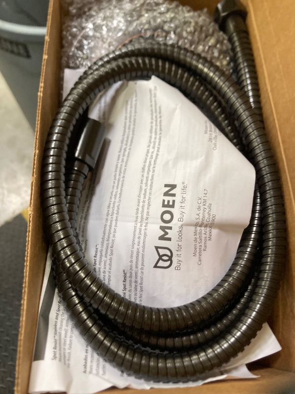 Photo 1 of ***DAMAGED THREADS-PARTS ONLY***Moen Engage Magnetix Six-Function 5.5-Inch Handheld Showerhead with Magnetic Docking System, Oil Rubbed Bronze, 3662EPORB