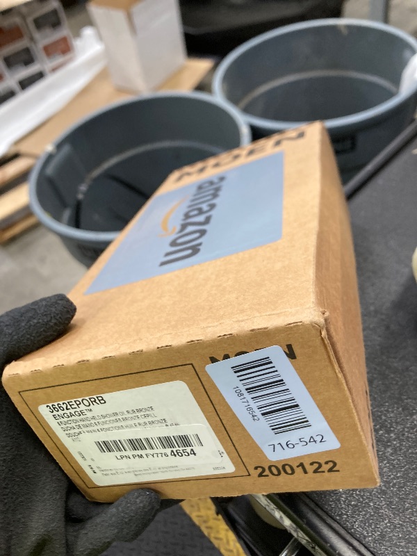 Photo 1 of ***DAMAGED THREADS-PARTS ONLY***Moen Engage Magnetix Six-Function 5.5-Inch Handheld Showerhead with Magnetic Docking System, Oil Rubbed Bronze, 3662EPORB