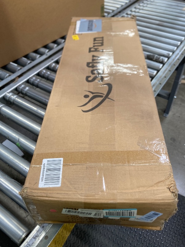 Photo 1 of ***MISSING ONE BEAM * DAMAGE MAT -SELLING AS IS *** Safly Fun Foldable Gymnastics Bar for Kids, Adjustable 35"-51", Sturdy 145 lbs Capacity, Easy-to-Assemble, Gymnastics Equipment for Kids for Indoor/Outdoor Training