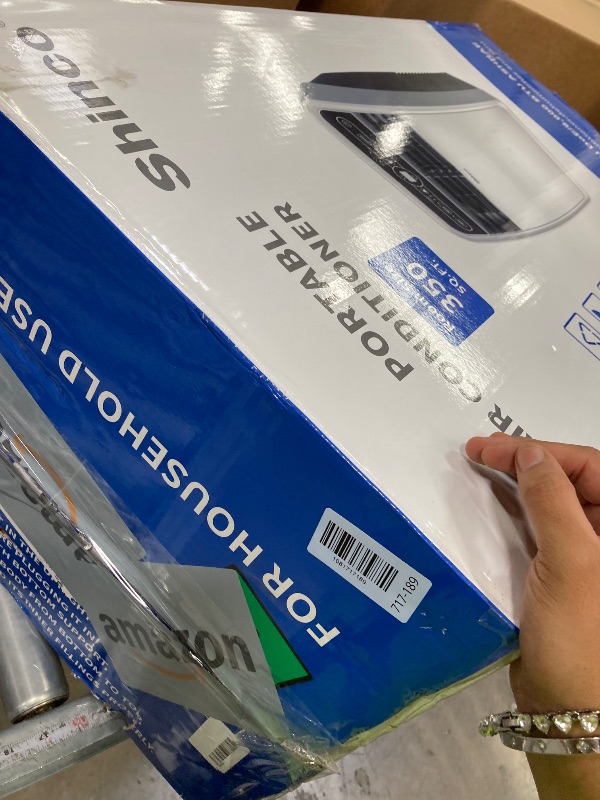 Photo 1 of ***USED*** Shinco 8,000 BTU Portable Air Conditioner, AC Unit with Built-in Cool, Dehumidifier & Fan Modes for Room up to 350 sq.ft, Conditioner Remote Control, 24 Hour Timer, Installation Kit