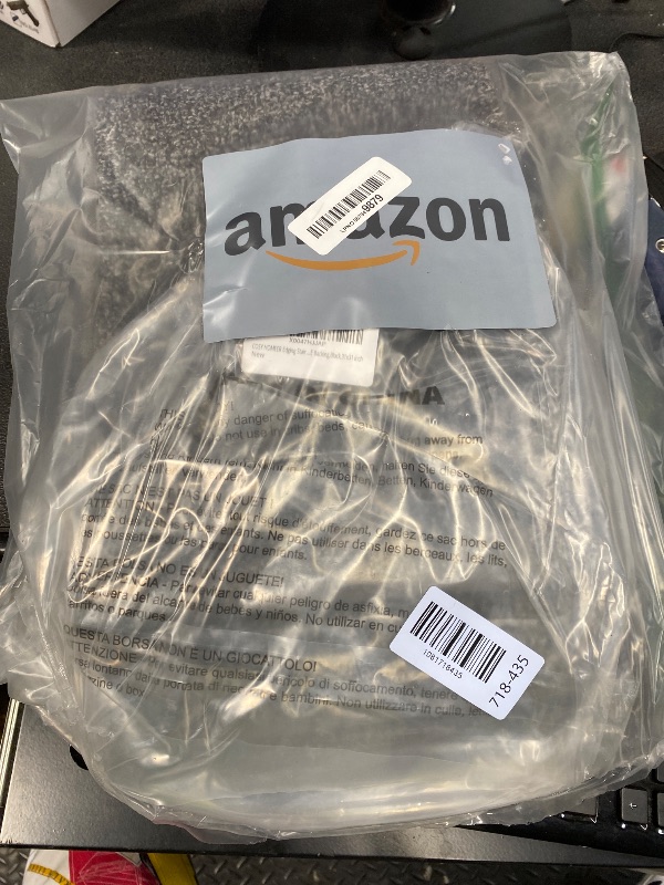 Photo 1 of ***Only has 4 mat missing the big one for the landing***COSY HOMEER Edging Stair Treads Non-Slip Corner Indoor Stair Runners for Wooden Steps,Landing Slip Resistant Stair Rugs Mat for Kids and Dogs,100% Polyester TPE Backing,Black,30x30 inch***Only has 4 
