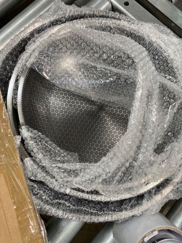 Photo 1 of ***USED-MISSING HANDLE*** YJSLICT 3-Piece Stainless Steel Frying Pan Set, 10”/11”/12.5”Stackable Kitchen Cookware Set with Detachable Handle, Oven Safe Cooking Pan, Suitable for All Stove