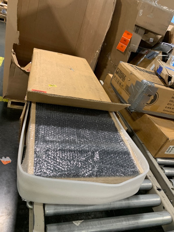 Photo 1 of ???? ???????? Dog Ramp for Bed, 64" Long Foldable Pet Ramp for Small Large Dogs, Dog Ramps for High Beds Car, High Traction with Platform 6 Adjustable Heights 24" to 30" Up to 220LBS, Wood