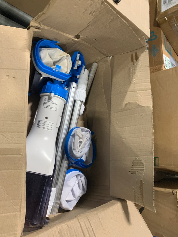 Photo 1 of ***MISSING CHARGER*** Cordless Handheld Pool Vacuum with Telescopic Pole, Rechargeable Hot Tub SPA Vacuum, 18GPM Powerful Suction, 60Min Runtime, Pools up to 88", Portable Pool Cleaner for Above Ground/Inground Pools