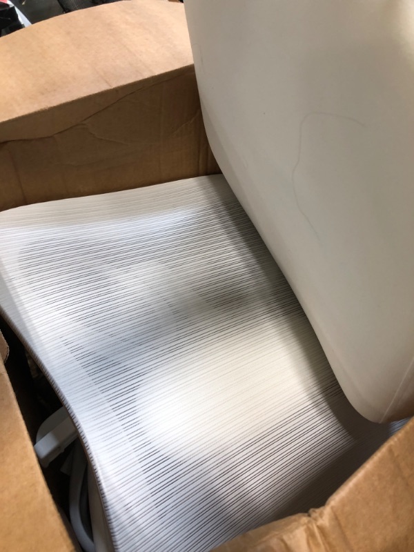 Photo 1 of ***AS IS - NO RETURNS - SALE FINAL - FOR PARTS ONLY*** CASASIO Office Desk Chair with Ergonomic Lumbar Support, Extra-Thick Seat Cushion, Flip-up Arms, Breathable Mesh Back, Computer Task Chair for Home Office