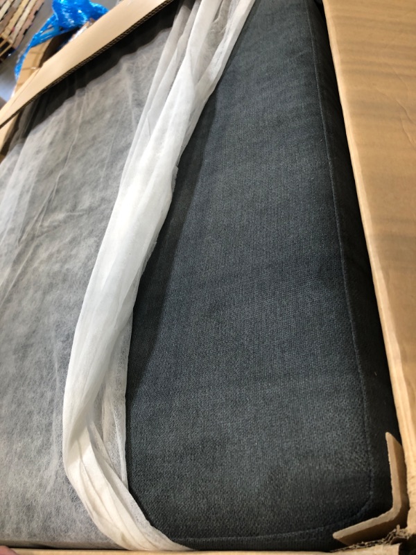 Photo 1 of ***PARTIAL SET*** JUMMICO Sofa Bed, Sleeper Pull Out Couch with Reversible Storage Chaise, Convertible L Shaped Sectional Couches for Living Room, Apartment (Linen Fabric, Dark Grey)