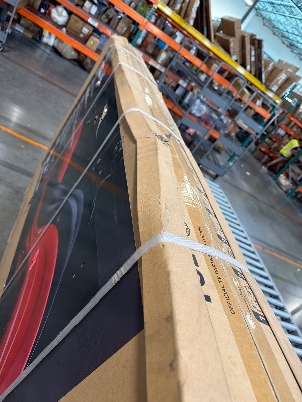 Photo 1 of ***FACTORY SEALED*** TCL 98-Inch Q65 QLED 4K UHD Smart TV with Google TV (98Q651G, 2024 Model) Dolby Vision, Dolby Atmos, HDR Pro+, Game Accelerator Enhanced Gaming, Voice Remote, Works with Alexa, Streaming Television