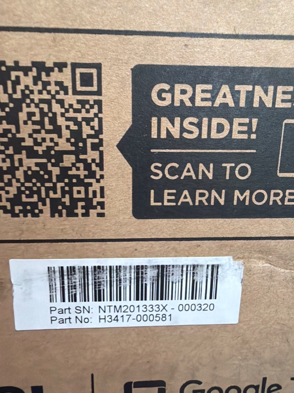 Photo 1 of ***FACTORY SEALED*** TCL 98-Inch Q65 QLED 4K UHD Smart TV with Google TV (98Q651G, 2024 Model) Dolby Vision, Dolby Atmos, HDR Pro+, Game Accelerator Enhanced Gaming, Voice Remote, Works with Alexa, Streaming Television