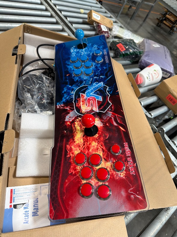 Photo 1 of [30000 Games in 1] Arcade Console Pandora Box - with Two Extra Handles, 4K HDMI Output Plug & Play Video Game 256GB Memory Card Retro Gaming Console Double Joystick Favorites List