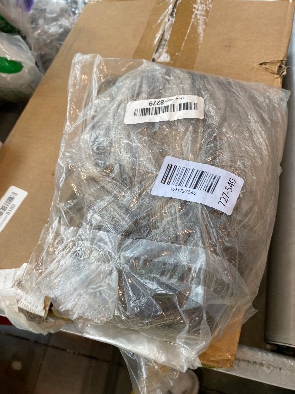 Photo 1 of [USED] SAPPHIREWIGS Highlight Platinum Blonde Lace Front Wig Long Straight Glueless Ombre Brown Mixed Blonde 13x6 Synthetic Lace Front Wigs for Women 150% Density 26 Inches