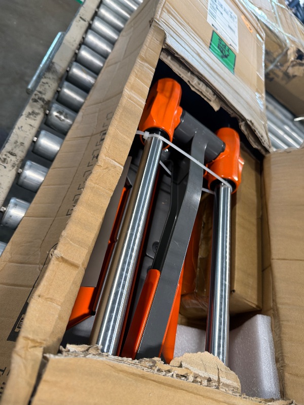 Photo 1 of ****** AS IS ALL SALES fINAL NO REturns ******VEVOR 47.2-Inch Manual Tile Cutter, Upgraded Sliding Head Cutting Tool with Spring-Loaded Base, Angle Fence, Tungsten Carbide Cutting Wheel, Alignment Guide, for DIY Pros, Ceramic, Floor, Wall Tiles