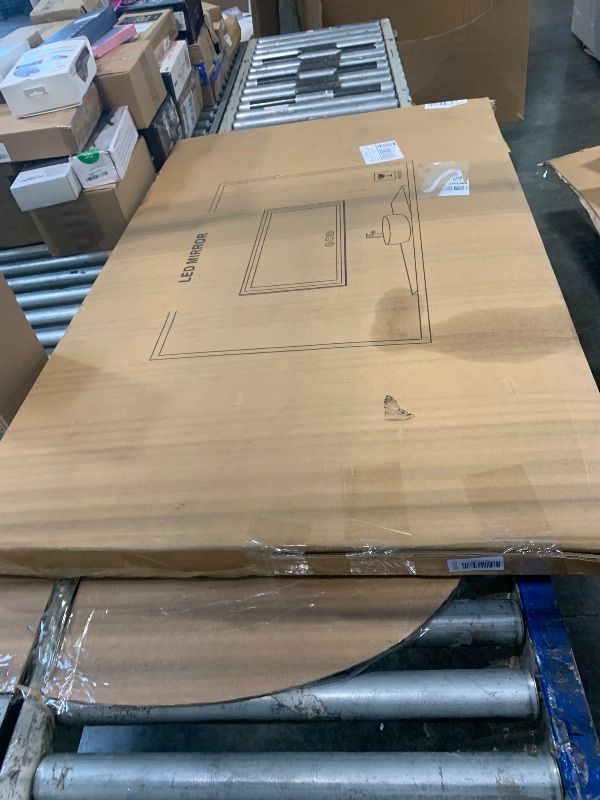 Photo 1 of [UNTESTED] 48X30 LED Bathroom Mirror with Lights, Anti-Fog, Backlit + Front Lit, Lighted Bathroom Vanity Mirror for Wall, Memory Function, Dimmable, Tempered Glass, Shatter-Proof