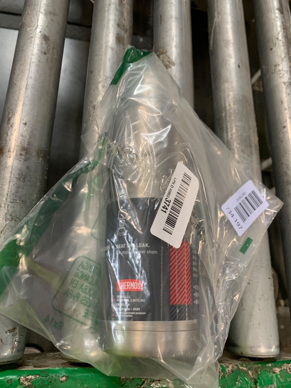 Photo 1 of ***MISSING LID*** THERMOS Stainless King Vacuum-Insulated Compact Bottle, 16 Ounce, Matte Steel