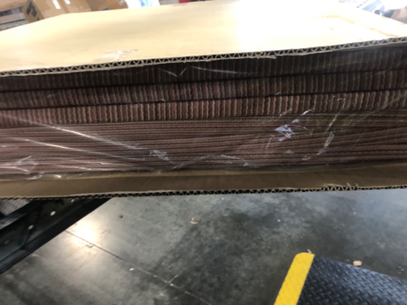 Photo 1 of ??????? PaletteLife Rimless Lightweight Portable Tatami Mats, Set of 6, Red, 32.3 x 32.3 x 1.0 inches (82 x 82 x 2.5 cm), Modular Tatami Mattress