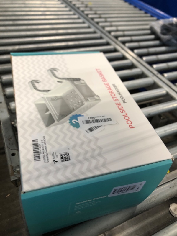 Photo 1 of [PATENTED] POOLHACKER 2026 Upgrade 2 Sets Poolside Storage Basket - Original Above Ground Pool Accessories, Swimming Pool Storage Basket with Pool Cup Holder, Poolside Storage to Organize Cup Towel