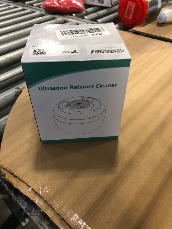 Photo 1 of ***SIMILAR IMAGEN*** Upgraded Ultrasonic Retainer Cleaner Machine, 45kHz Ultrasonic Dentures Cleaner for Night Guards, Braces, Aligner, Toothbrush
Upgraded Ultrasonic Retainer Cleaner Machine, 45kHz Ultrasonic Dentures Cleaner for Night Guards, Braces, Al
