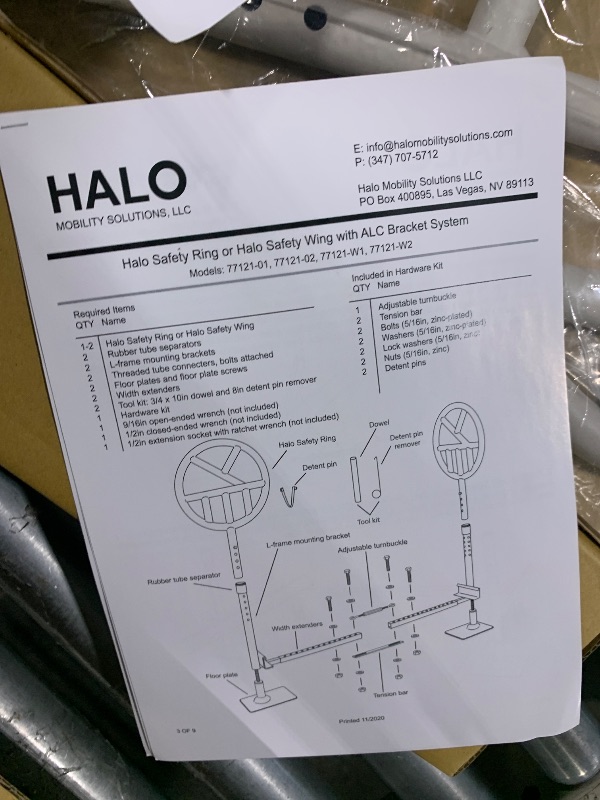 Photo 1 of Halo Safety Ring - ALC Complete Kit