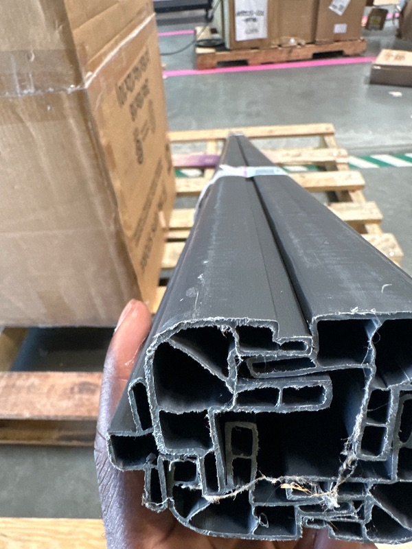 Photo 1 of (PLASTIC) ***SIMILAR VIEW PHOTOS *** Abeicy 4 Pieces 48" Length T Slot 4040 Aluminum Extrusion Profile Extruded Linear Motion Guide Rail for 3D Printer, CNC Machine and DIY Material, Black