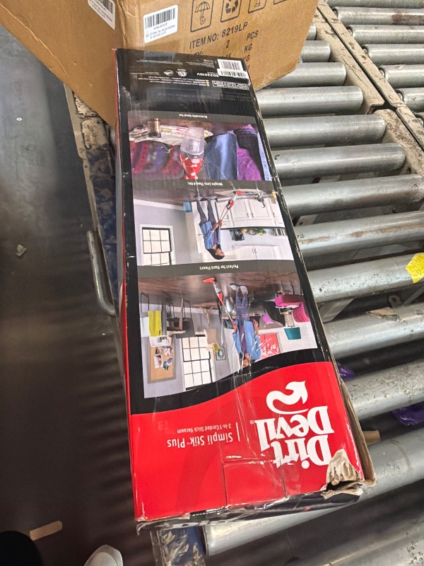 View 2 of ****CHECKED  7/10 - AS IS/NO RETURNS - SALE FINAL - FOR PARTS ONLY****Dirt Devil Simpli Stik Plus 3-in-1 Vacuum Cleaner, Lightweight, Bagless, Ideal for Dorms, Apartments and Other Small Spaces, Corded Vacuum Cleaners for Home Use