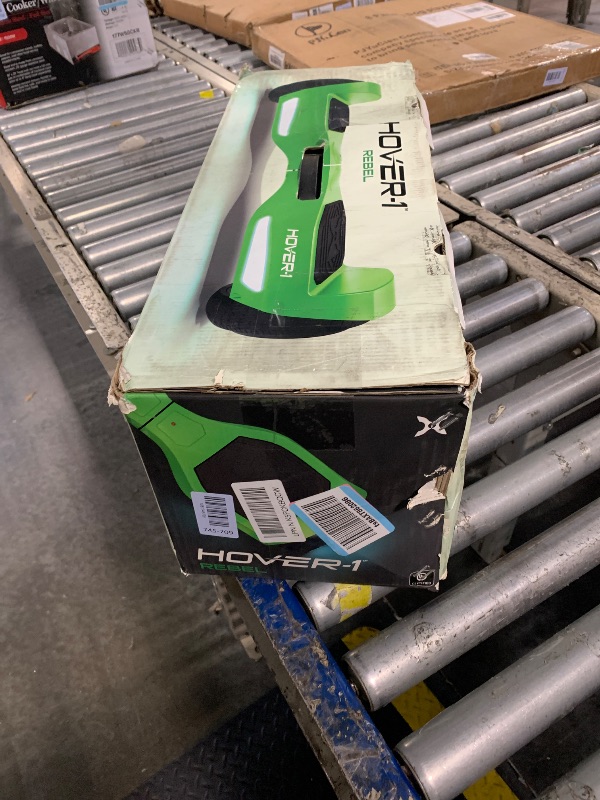 Photo 1 of ***CHARGER DOSE NOT WORK*** Hover-1 Rebel Electric Self Balancing Scooter for Kids with 6.5” Tires, Dual 110W Motors, 6 mph Max Speed, and 3 Miles Max Range