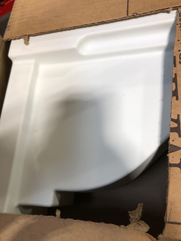 Photo 1 of ** missing parts*** Mayne Westbrook Mailbox Post with Standard Arm and Planter – Weather-Resistant, Durable Classic Design – Easy-to-Install Outdoor Mailbox Post, White