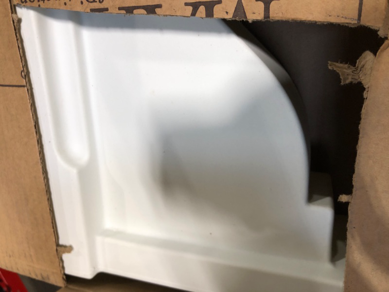 Photo 1 of ** missing parts*** Mayne Westbrook Mailbox Post with Standard Arm and Planter – Weather-Resistant, Durable Classic Design – Easy-to-Install Outdoor Mailbox Post, White