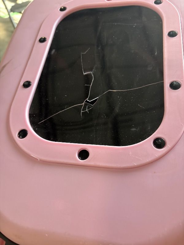 Photo 1 of **DAMAGED/LOOK AT LIVE PHOTO**
iSporter Luggage Scooter for Kids Ages 2-5 or 3-5 | Ride-On Suitcase Scooters for Boys Girls | Foldable & Height Adjustable, 110 lbs Max