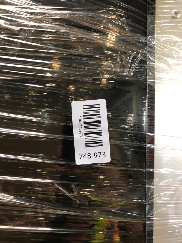 Photo 1 of ***FACTORY SEALED/ SMALL DENT ON THE REAR SIDE*** Tylza Commercial Refrigerator, Double Glass Door Display Beverage Fridge, 28.1 Cu Ft Upright Beverage Cooler Merchandiser with Replaceable Advertising Light Board, Rebound Door, Fast Cooling, Black