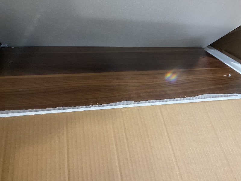 Photo 1 of ***UPDATED 7/4*** Tribesigns 63 inches Executive Desk and 47" lateral File Cabinet, L-Shaped Computer Desk Home Office Business Furniture with Drawers and Storage Shelves, Office Table,Brown and Black