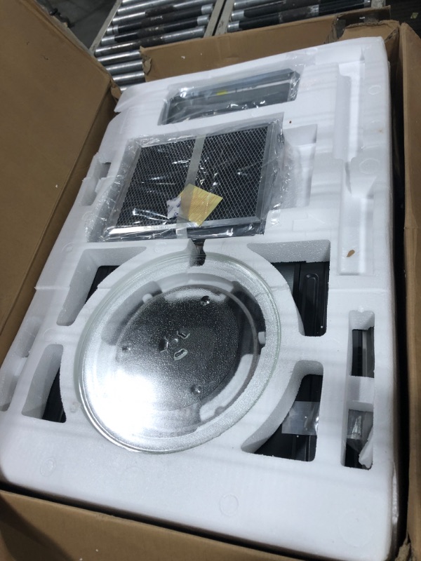 Photo 1 of ****MINOR DENT ON EDGE****
SAMSUNG 1.1 Cu Ft Smart SLIM Over the Range Microwave Oven w/ 550 CFM Hood Vent, Wi-Fi, Voice Control, LED Light Bar, Sensor Cook, 1100 Watt, ME11A7710DS/AA, Fingerprint Resistant Stainless Steel