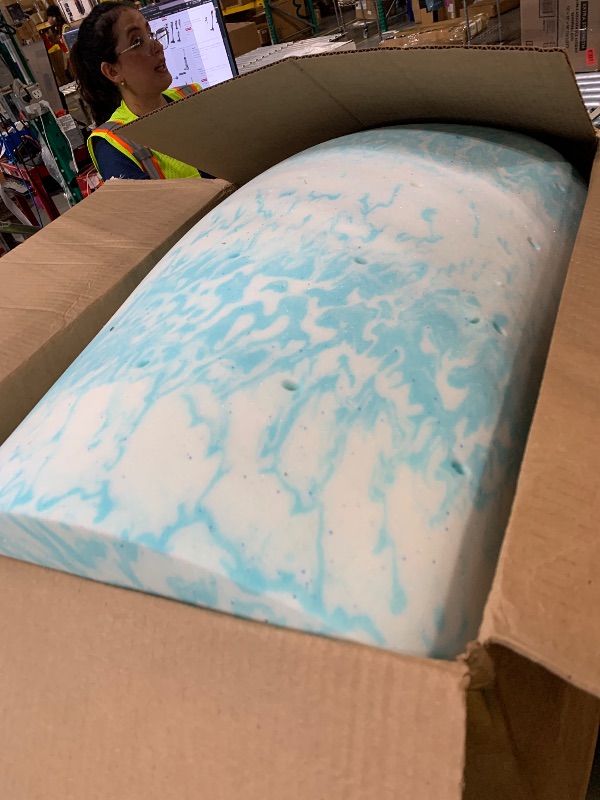 Photo 1 of ***similar item*** OLIXIS 3 Inch Queen Size Gel Infused Memory Foam Mattress Topper, a Soft Breathable Cooling Bed Pad, a Comfortable Bed Mattress Overlay for Bedroom, RV, Camper and Sleeper Sofa, CertiPUR-US Certified