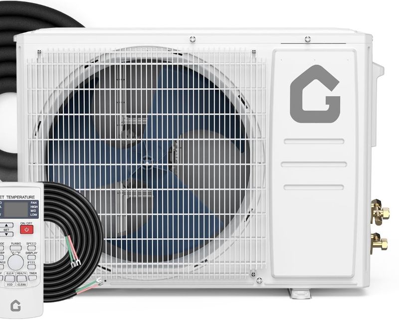 Photo 1 of *****ONLY UNIT******* GarveeLife 12,000 BTU Mini Split Air Conditioners, AC/Heating System, 21 SEER2, Quiet Operation, 115V WIFI Enabled Energy Efficient Mini Split Unit, Heat Pump for Rooms Up to 750 Sq.ft