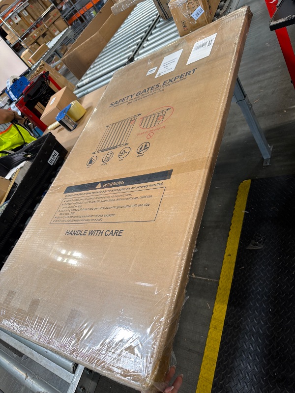 Photo 1 of ****FACTORY SEALED****
ZOUTEX 51.18" Extra Tall Cat Gate for Doorway, 29"-40" Auto Close Pet Gate Include 2.75" and 5.5" Extension Kits, No Drilling Pressure Mount Kit, Suitable for Doorways or Kitchen, Black