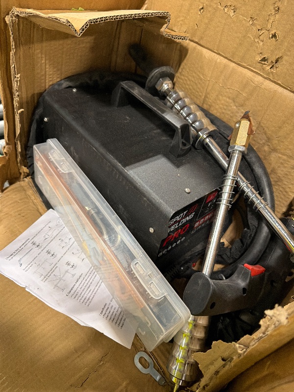 Photo 1 of [MISSING PARTS] [DAMAGED] PLAYOCCAR Spot Welder Dent Puller Machine,220V 3500W Stud Welding Machine for Car Body Dent Repair Kit with Auto/Manual Welding & 6 Welding Modes.