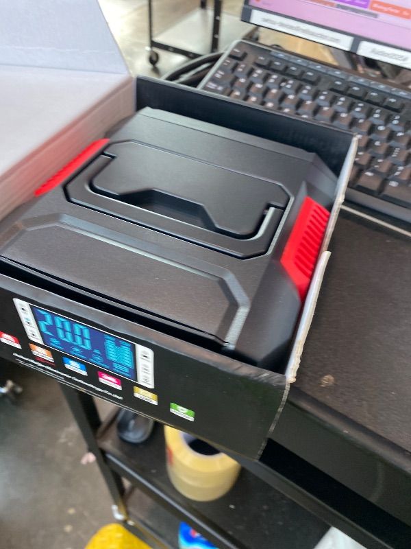 Photo 1 of 1-20A Smart Battery Charger, 12V/24V Automatic Automotive Battery Maintainer & Desulfator with Temperature Compensation, Adjustable Amp Trickle Charger for Lead-Acid, AGM, Gel, LiFePO4