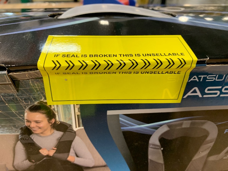 Photo 1 of *** NEW FACTORY SEALED *** RESTECK Massagers for Neck and Back with Heat - Deep Tissue 3D Kneading Pillow, Electric Shiatsu Shoulder Massage, Foot, Legs,Body - Relieve Muscle Pain - Office, Home & Car